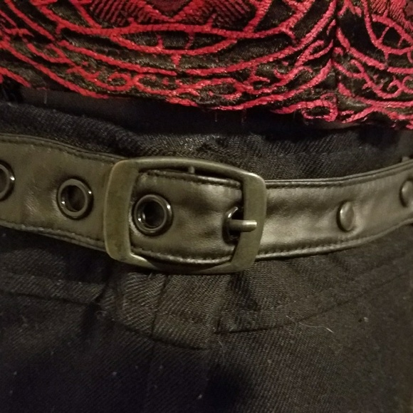 🚫SOLD🚫Vintage Goth Corset LS Secretary Skirt - Picture 4 of 6